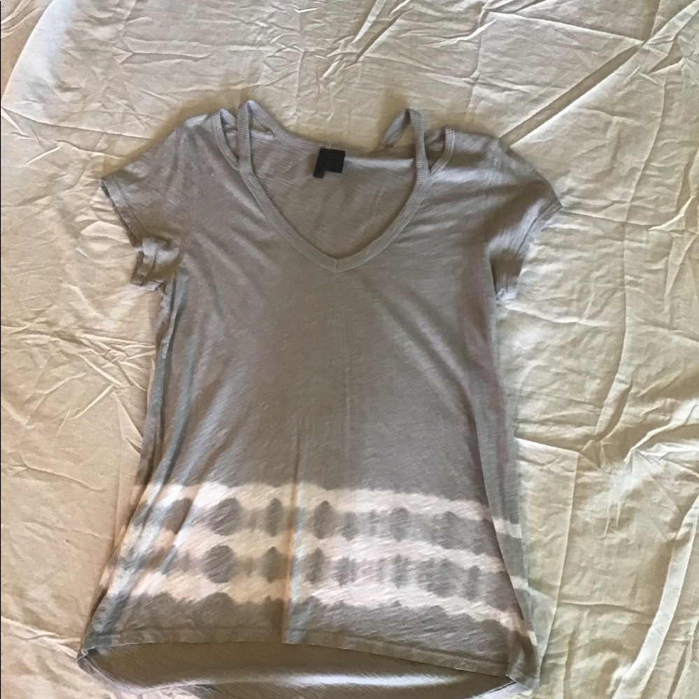 Left of Center, Anthropologie cold shoulder top